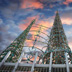 Watts Tower Sunset
